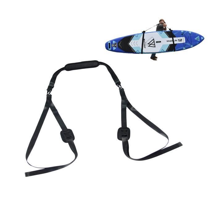 Image de Sangle d'épaule pour le transport de sup. En nylon resistant, avec des protections en mousse. Complètement réglable avec boucles.