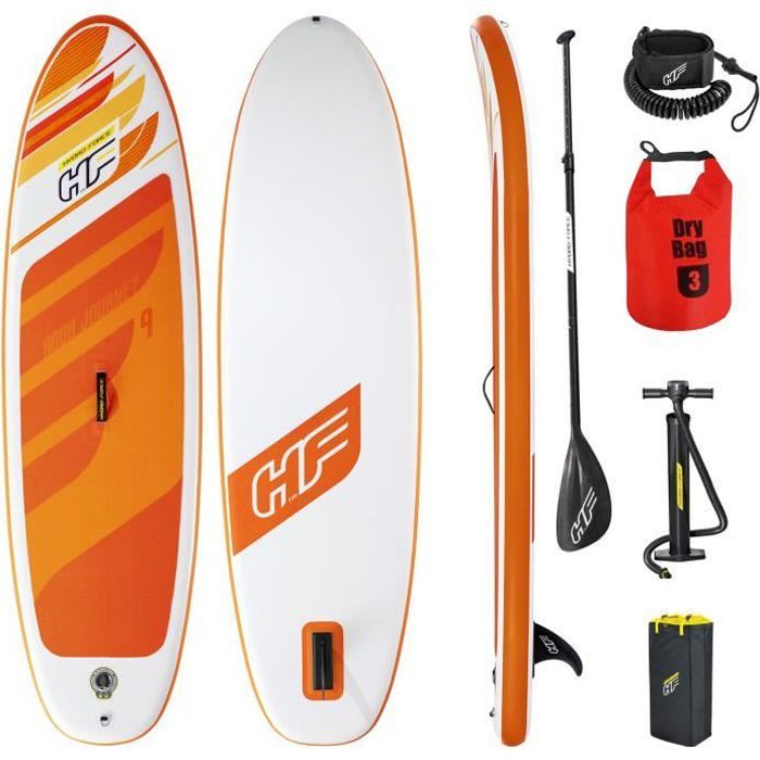 Image de Set Planche Stand Up Paddle avec sac - HYDRO-FORCE™ SUP Aqua Journey 274x76x12cm