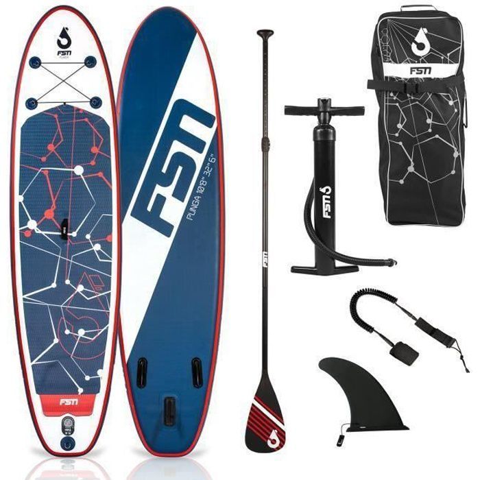 Image de Stand up Paddle Gonflable PUNGA 10'8'' (320 x 81 x 15 cm) + Accessoires