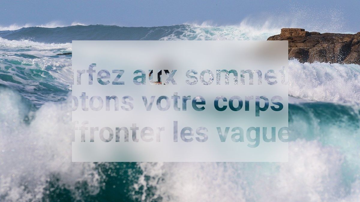 Surfez aux sommets : sculptons votre corps pour affronter les vagues