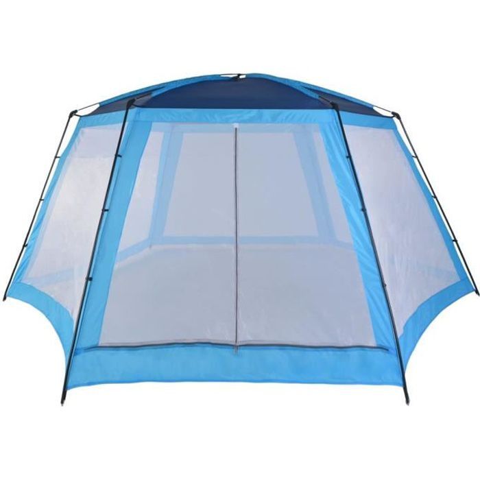 Image de Tente de piscine Tissu 660x580x250 cm Bleu -PAT HILILAND Pois: 12.55