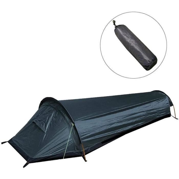 Image de Tente de Randonnée Ultra Légère 1 Personne pour Trekking d’Extérieur, Camping Tente, Imperméable & Anti-Insectes & VentiléeTente