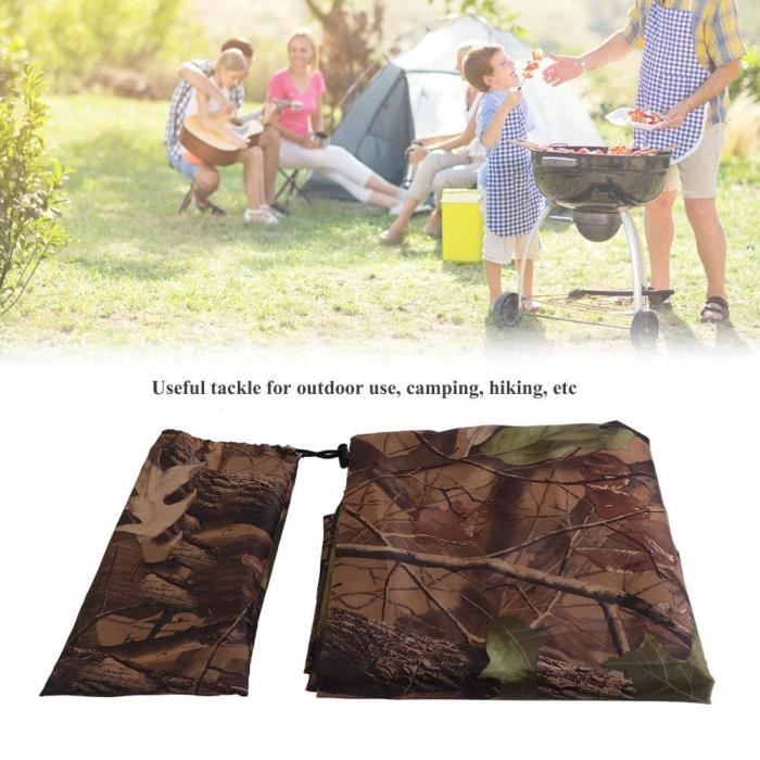 Image de tente tapis Housse imperméable pour tente en toile (2 x 1.5 m)couverture imperméable portable et leger pour camping