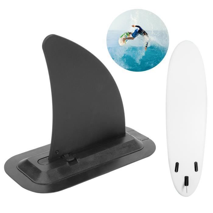 Image de TMISHION Aileron de planche de surf de qualité Qualité PVC Inflation Canoë Planche de Surf Fin Fin Set Insert Boucle Type Bassin