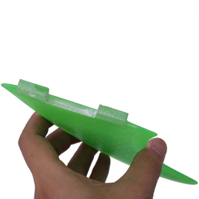 Image de TMISHION propulseur de planche de surf Green FCS Surfboard Fin Thruster Fins Future Surfing (G7)