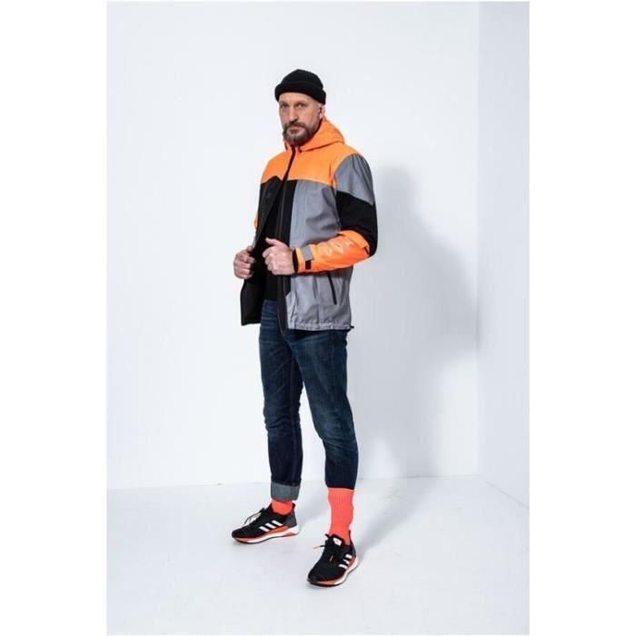 Image de Urban Circus Veste Vélo réfléchissante réversible POP Rouge M - 0619960232651