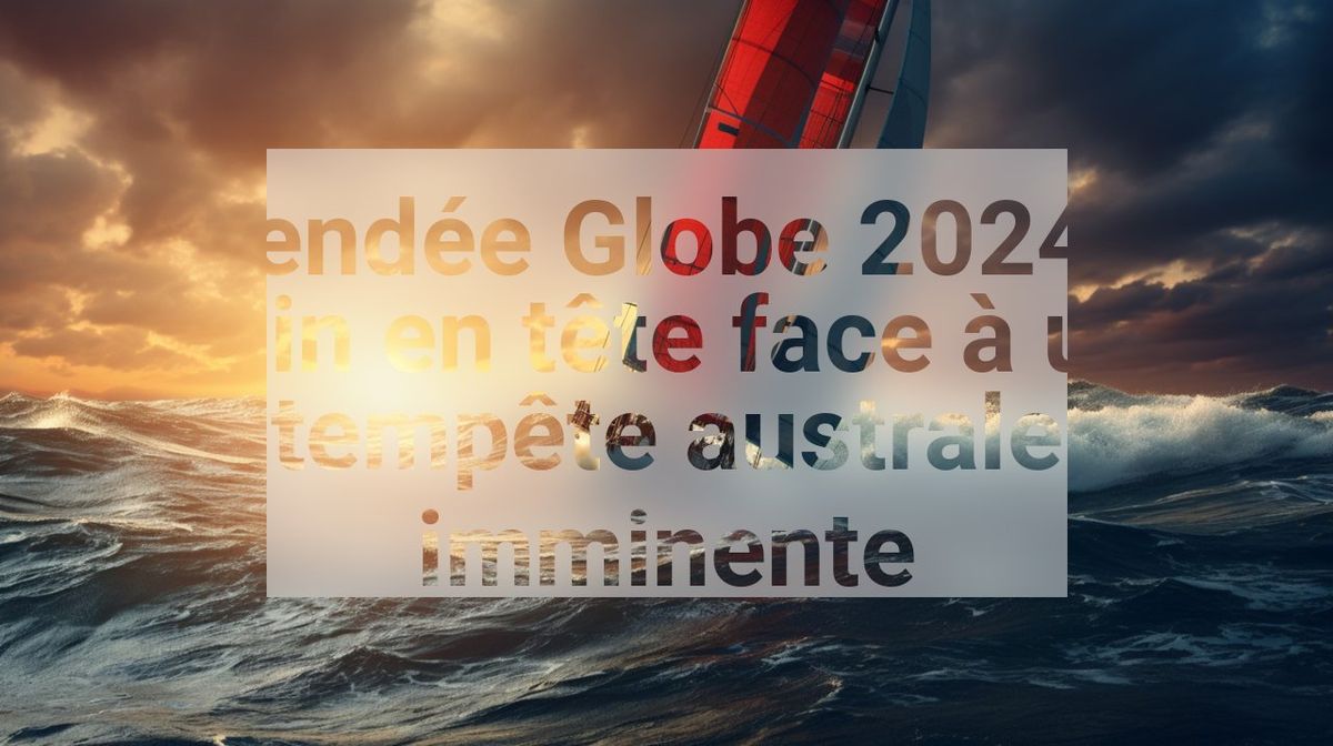 Vendée Globe 2024 : Dalin en tête face à une tempête australe imminente