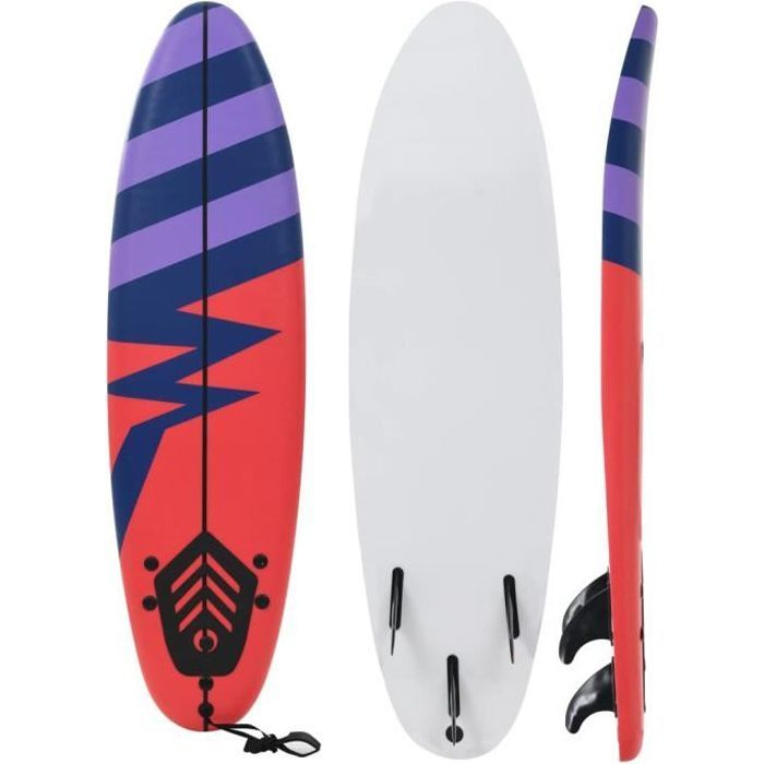 Image de vidaXL Planche de surf 170 cm Rayure