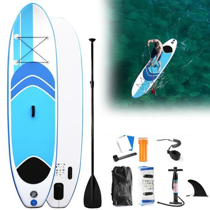 Image de XMTECH 320cm SUP Stand Up Paddle Board - Kit Paddle gonflable
