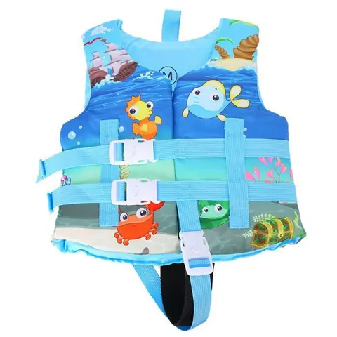 Gilet de sauvetage - Dessin animé - Flottabilité - Enfants - 2 à 10 ans Étiquette