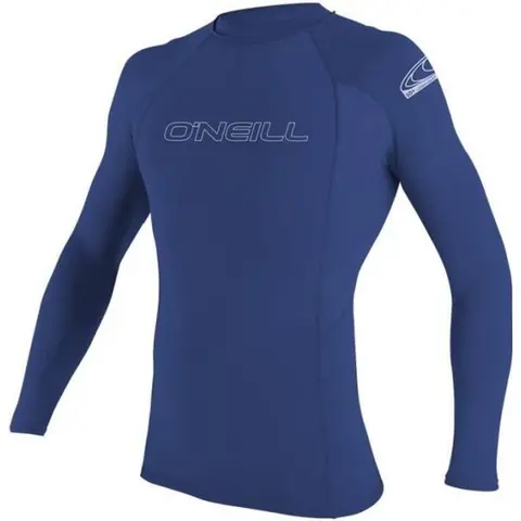 Tee Shirt Anti UV - ONeill - Manches Longues - Bleu Pacifique - UPF50+ - Respirant