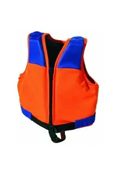 Sima by fashy 8363 gilet flottant taille - orange-bleu - 2 3 ans (taille s fabriquant)