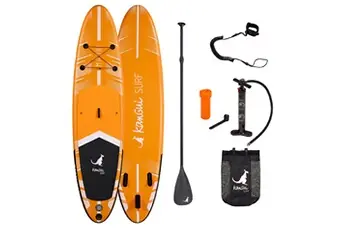 Stand Up Paddle Gonflable 335 cm (11')   SUP avec pagaie réglable, sac à dos, pompe haute pression, leash et kit de réparation   MAORI