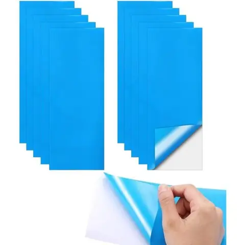 Rustine de réparation - Noname - Kit de 10 patchs PVC autocollants - Étanches - Durables - Non toxiques