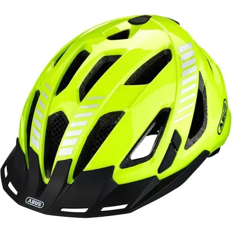 Abus Urban-I 3.0 Casque de vélo Mixte-Adulte, Jaune Signal, Grand modèle - 86869 6
