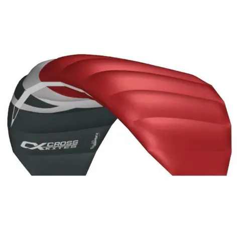 Aile à caisson trainer kite CrossKites Boarder R2F 15 Rouge
