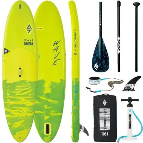 Aquatone Pack Paddle Gonflable Wave 10.6 - Kit complet