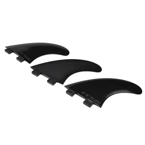 ARAMOX propulseur de surf Tri Fin Thruster Set Ailerons de planche de surf en plastique en nylon FCS Ailerons à tête unique