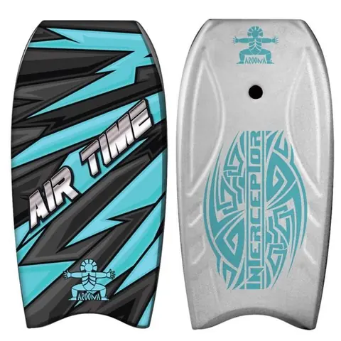 Bodyboard Air Time slickbottom 80 cm - Gris