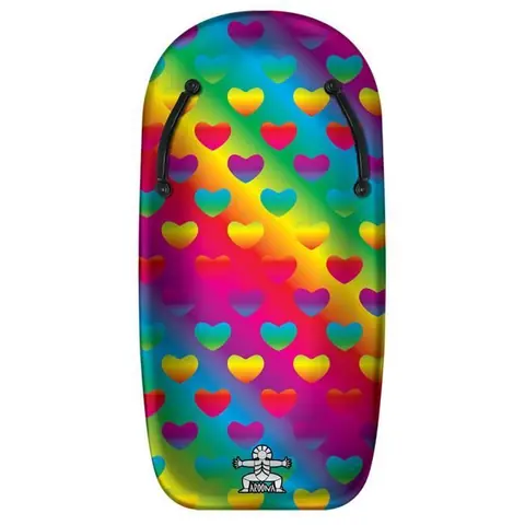 Bodyboard Rainbow 66 cm -  CÅ“ur - Multicolore