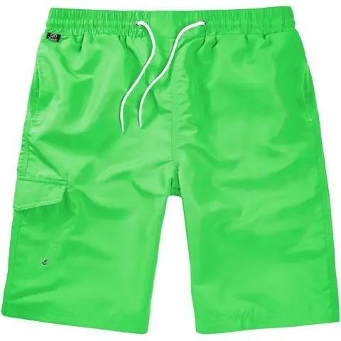 Brandit Hommes Shorts De Bain Lime