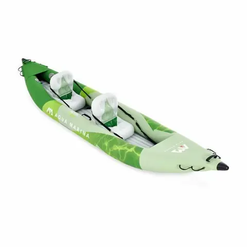 Canoë kayak Betta 2P gonflable deux places 13’6" avec pompe haute pression. sac de rangement et double pagaie