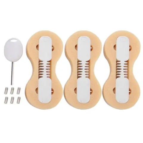 Cikonielf Fins Fusion Planche de surf Fcs Fusion Fin Box Surfboard Fins Surf Fin Fcs Plugs Noir (3pcs) Blanc