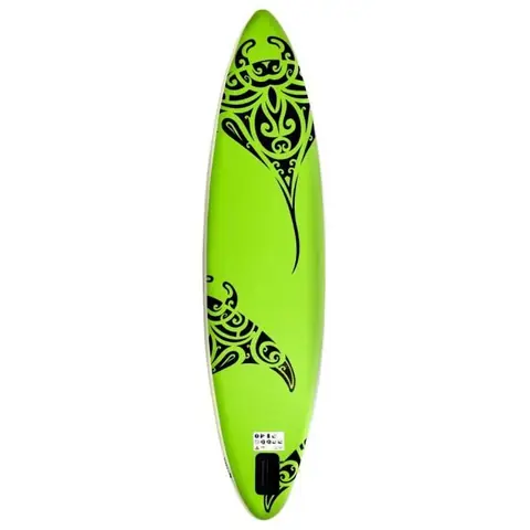 Ensemble de planche SUP gonflable 320x76x15 cm Vert MEY