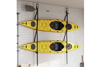 Sangles de rangement doubles kayak avec clips de pagaie 50 kg