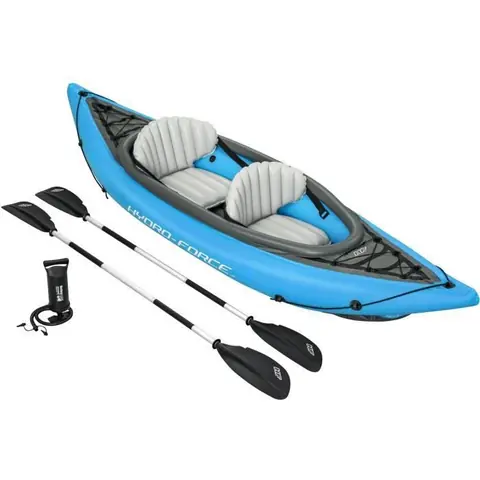 Kayak gonflable - BESTWAY - Cove Champion X2 Hydro-Force™ - 321 x 88cm - 2 places