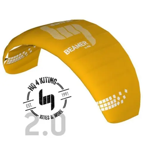 Kite surf-  Ailes de traction 4 lignes sur poignée - HQ4-  Beamer VI -  Disponible en plusieurs tailles 20
