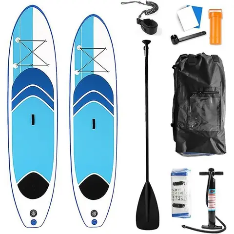 NAIZY Stand Up Paddling Board Set complet 320x76cm SUP Board Set gonflable avec accessoires complets