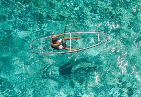 N'est-ce pas magnifique de naviguer et d'admirer les fonds marins ?