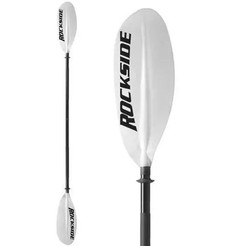 Pagaie Kayak alu  Rockside | 4 parties | Blanc | 220 cm