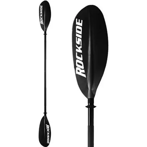 Pagaie Kayak alu Rockside | 4 parties | Noir | 220 cm