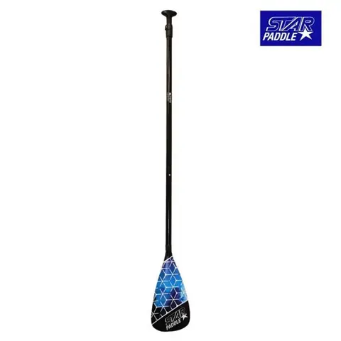 Pagaie Paddle RACE Carbone Star Paddle - Ajustable 165/225cm - 3 sections