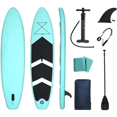 Planche de Stand up Paddle Gonflable de Qualité Supérieure, Planche de Yoga avec Accessoires Sup Durables et Sac de Transport