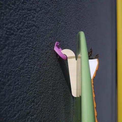 Planche De Surf - Limics24 - Mural Caché Fcs/Future Plug Hidden Surfboard Wall Mount Patented And Made