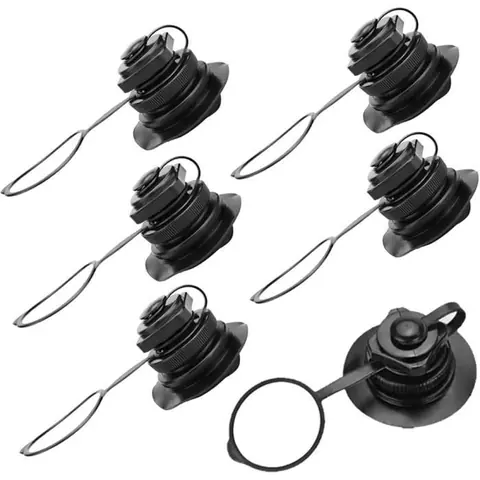 Prise d'Air de Bateau Gonflable Prise en Spirale Soupape  à Sens Unique Pour Matelas de Bateau de Piscine de Radeau Gonflable