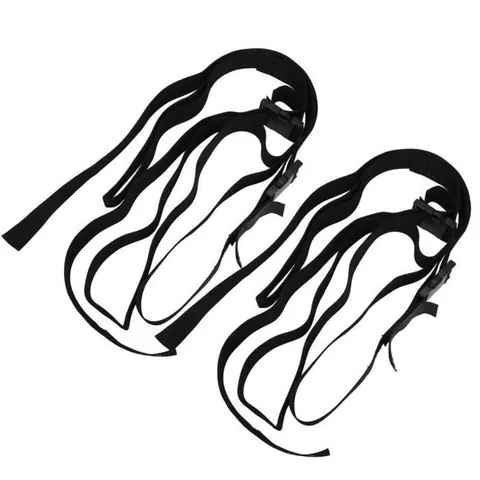 Qiilu Sangle de rangement murale pour planche de surf 2 pièces Kayak bateau mur de suspension sangles sangle planche de surf