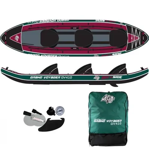 Rockside Kayak gonflable Grand Voyager 3 place