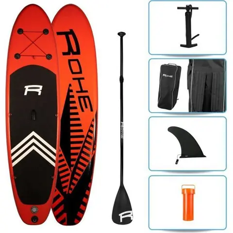 ROHE Pack Paddle Gonflable Keai - 325x76x15cm - Avec accessoires
