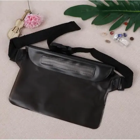 Sac banane étanche black