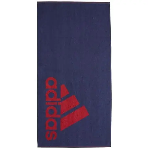 Serviette adidas S - bleu indigo/rouge - TU