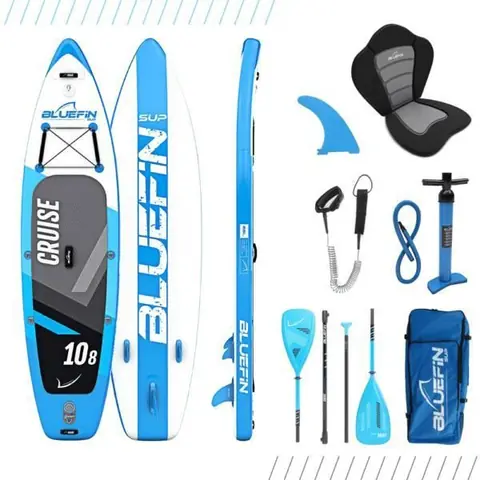 Stand up paddle board gonflable et SUP kayak Cruise 10'8 Bluefin SUP