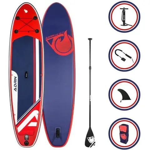 Stand up Paddle Gonflable EXPLORER 10'8 (325cm) 32'' (81cm) 6'' (15cm)  + Accessoires