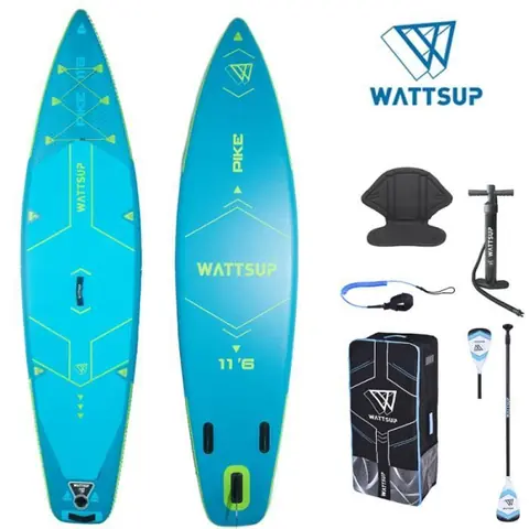 SUP gonflable WattSUP Pike 11'6 (Combo Kayak)