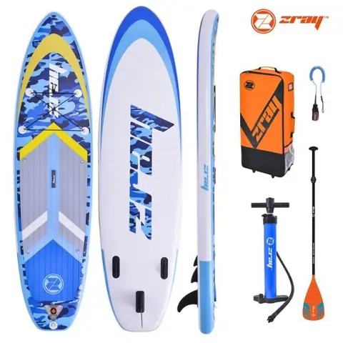 SUP gonflable Zray Camo bleu 10'8"