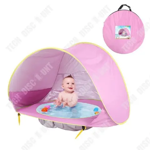 TD® Tente de plage Pop Up Pool avec piscine UV 50+ Piscine de plage détachable Convient pour tente de protection pour enfants
