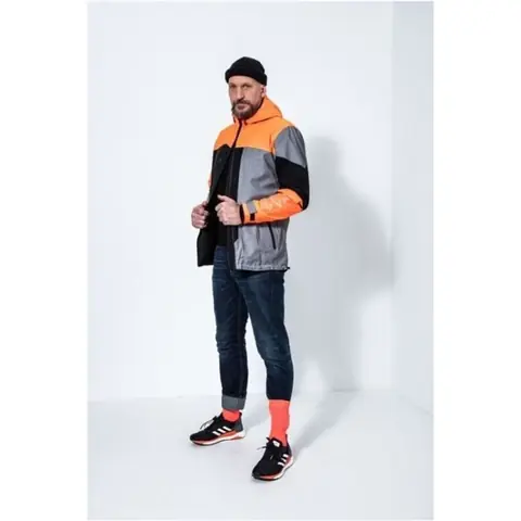 Urban Circus Veste Vélo réfléchissante réversible POP Rouge S - 0619960232644